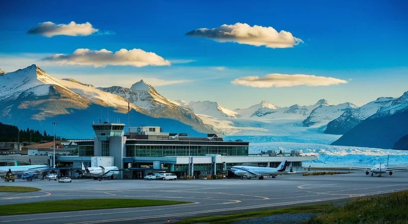 What airport is close to Los Glacier National Park?
