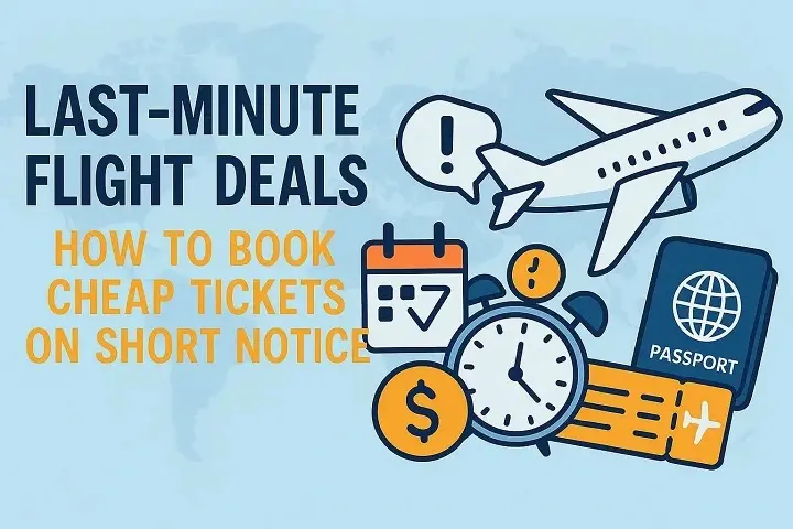 Last-Minute Flight Deals: How to Book Cheap Tickets on Short Notice