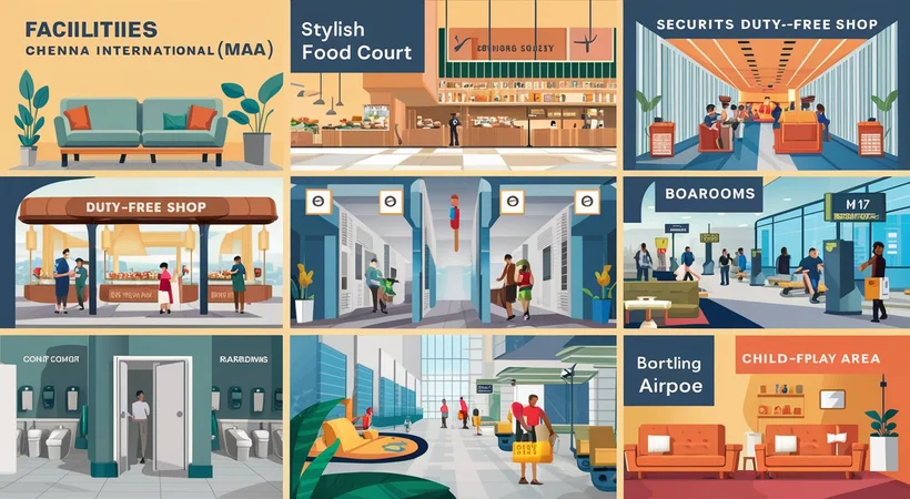 Guide for Facilities at Chennai International Airport (MAA)