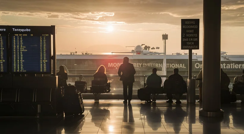 How early do you need to get to Monterrey airport?