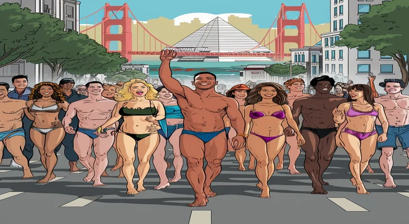 Is there place in San Francisco where you are allowed to be naked?